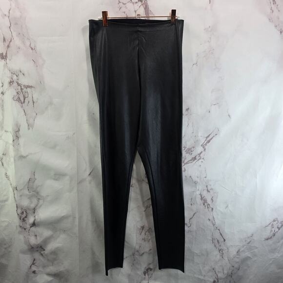 Commando Leggings Womens Small Faux Leather High Rise Skinny Crop - Picture 1 of 10